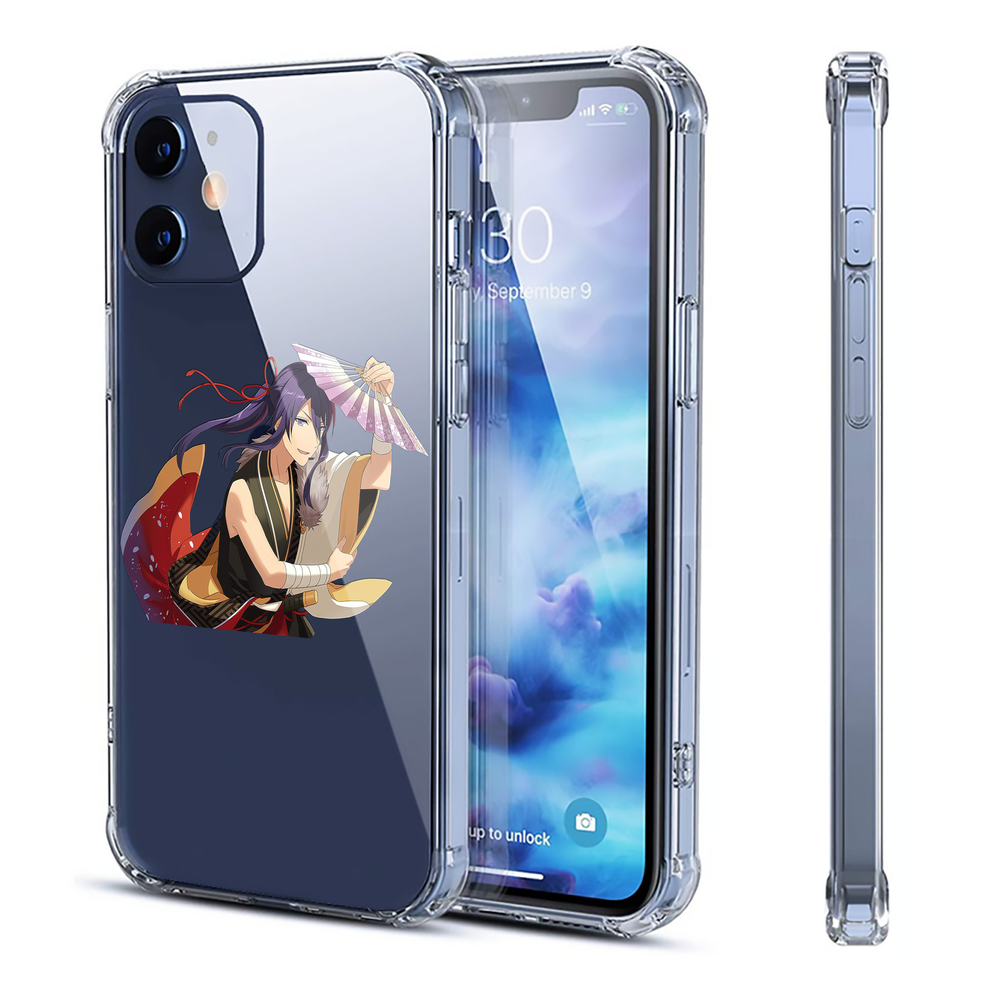（画像用） あんさんぶるスターズ! Ensemble Stars 【iPhone 12シリーズ対応】透明スマホケース（クリアソフトケース）